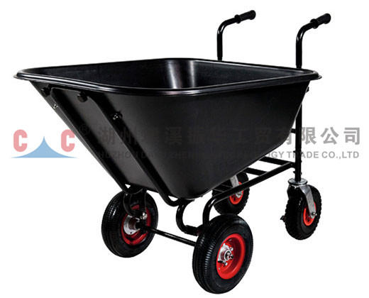 Manual cart-PC020-05 Barrow Agriculture Convenience Steel Farm Metal Wheelbarrow With Tracks