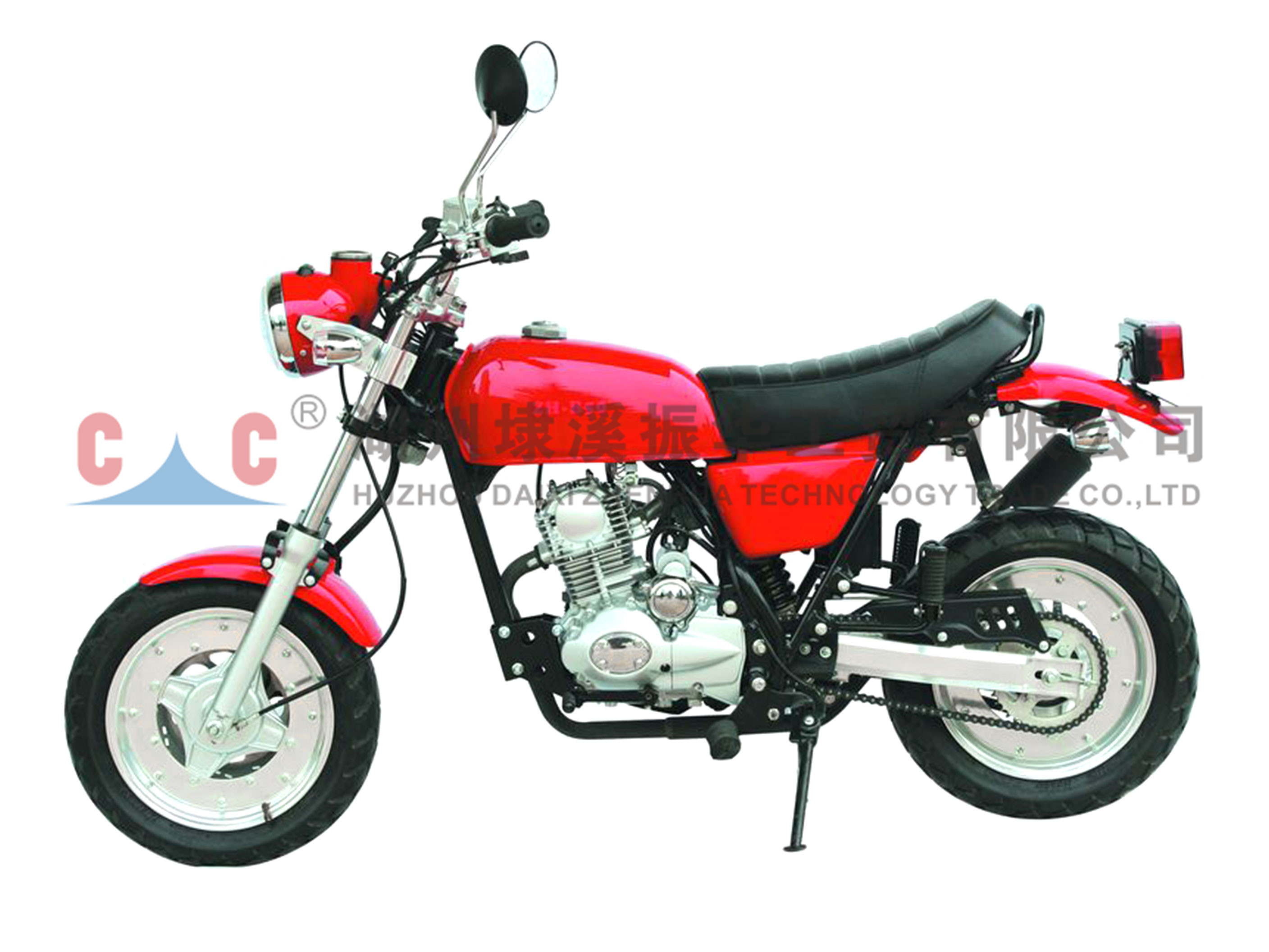 Why is the endurance of motorcycles designed to be short