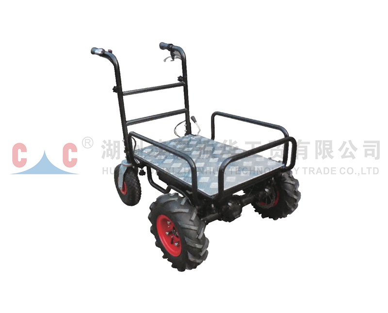 PC020-07 Small Four-wheeled Swing Barrow(Cargo Bucket Removable )